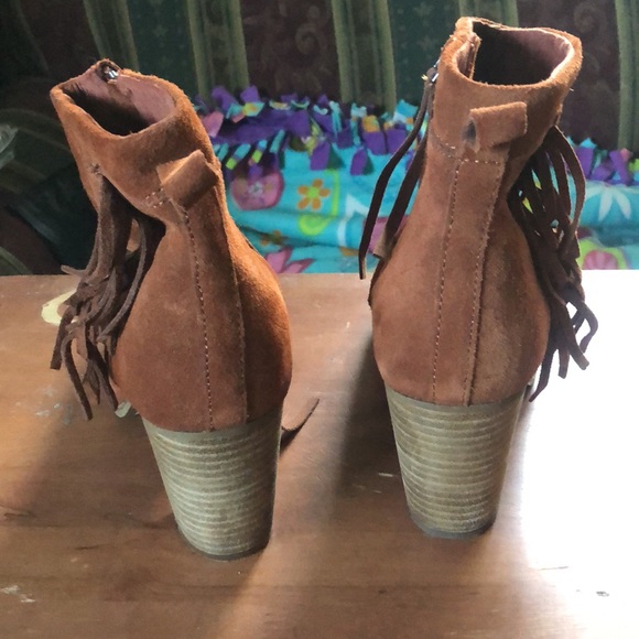 Toms Rust Color Suede Booties - Picture 7 of 8